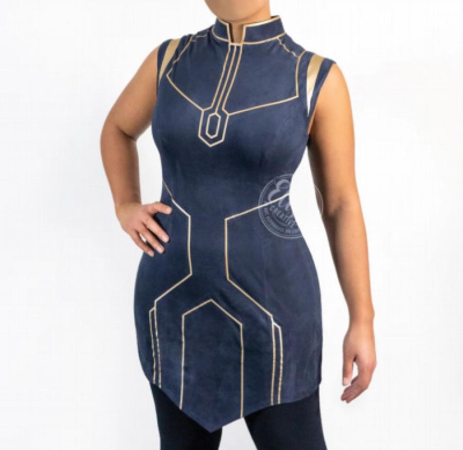 Ahsoka Tano Season 7 Inspired Geometric Dress Pattern Templates & Step-by-Step Tutorial