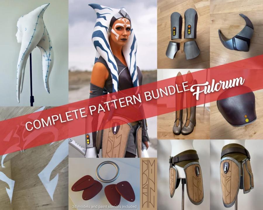Ahsoka Rebels Fulcrum Inspired COMPLETE PATTERN BUNDLE