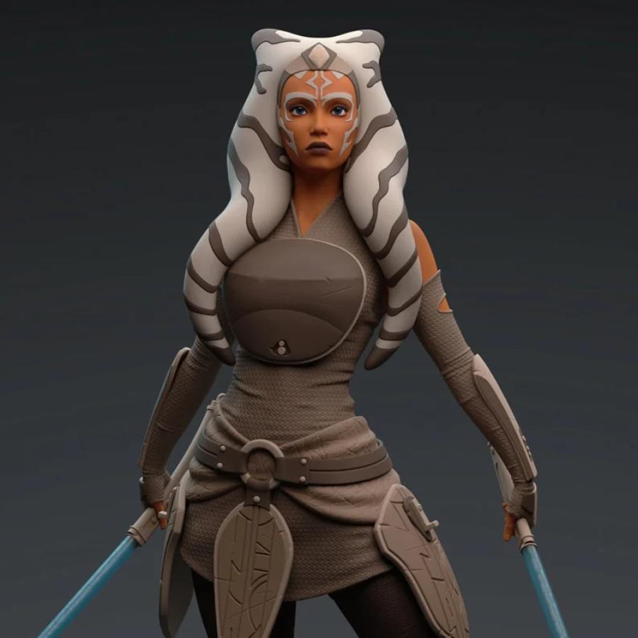 Ahsoka Tano Star Wars Figure / Figurine / Statue / 3d Printer stl files / Google Drive / Instant Download / Digital Download