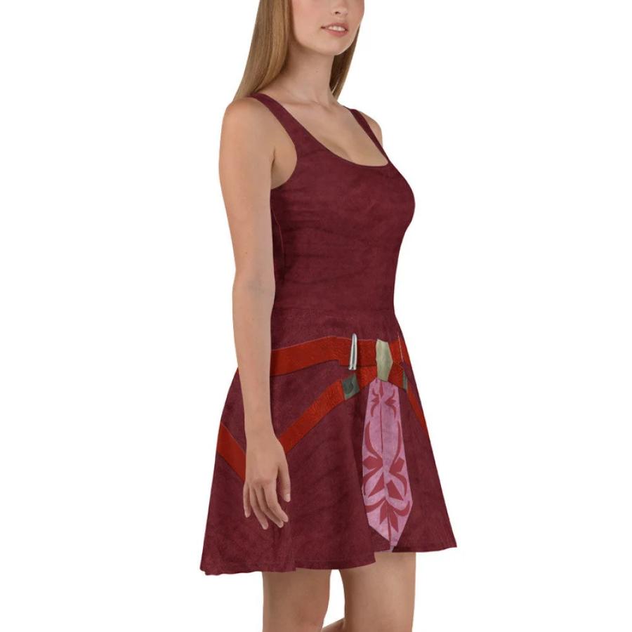 Ahsoka Tano Inspired Skater Dress