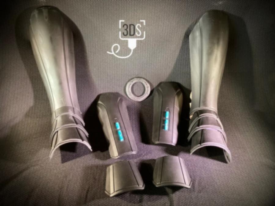 Ahsoka Tano Armor RAW DIY Kit - Highly detailed resin 3d print. 