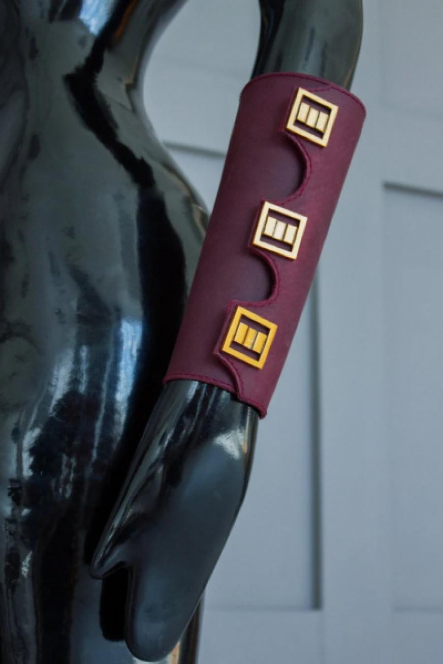 Ahsoka Tano cosplay accessories, Ahsoka Tano outift bracers, Ahsoka Tano Halloween costume accessories, Ahsoka series leather accessories