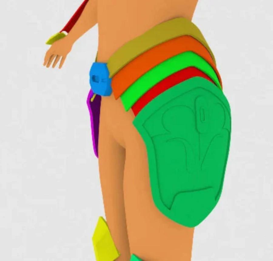 Ahsoka Tano – Clone Wars Wearable Armor Set 3D Stl File