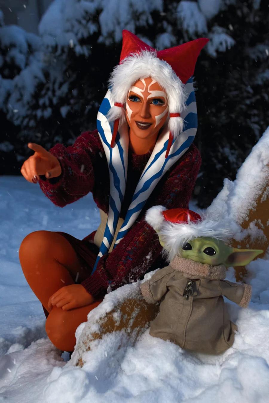 Christmas Rebels Fulcrum Ahsoka Inspired Velvet Hat Pattern