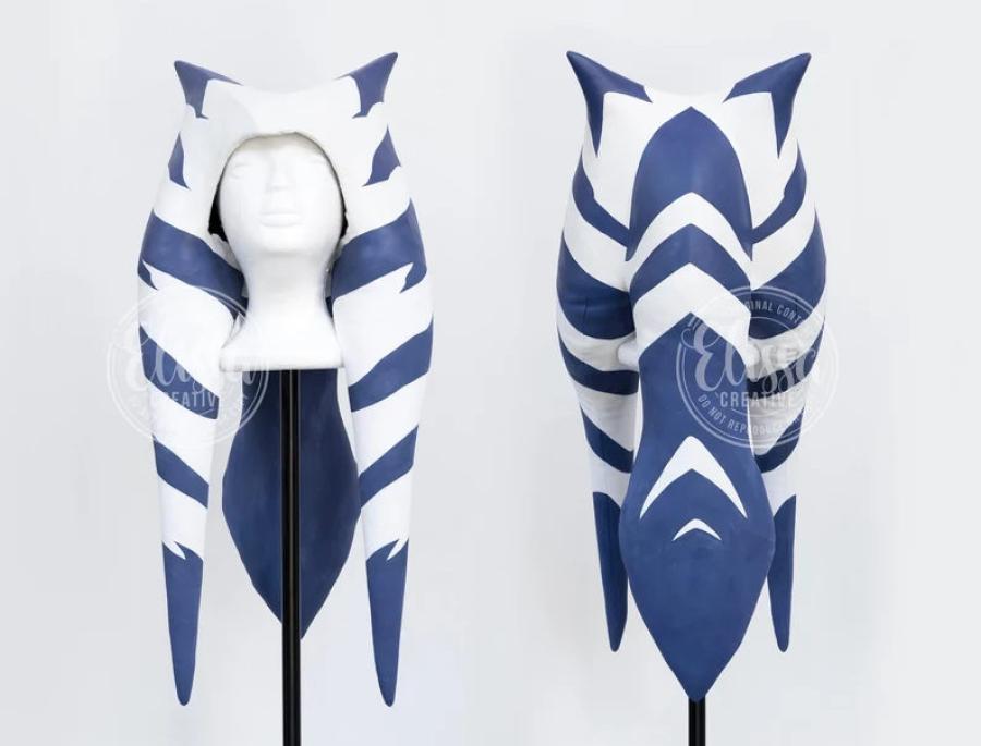 Ahsoka S7 Inspired Lekku Templates